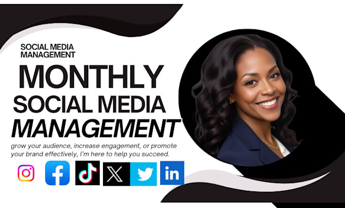 Gig Preview - Be your monthly christian social media manager and marketing manager