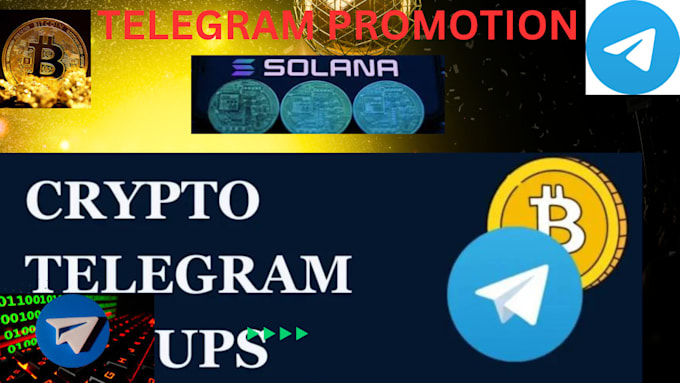 Bestseller - do organic crypto telegram promotion to real and active crypto users, telegram