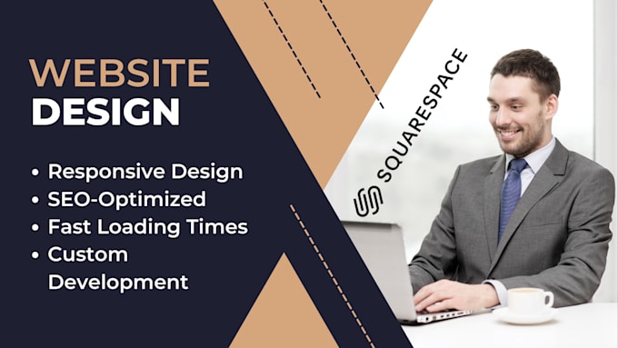 Bestseller - design, develop and maintain your custom squarespace website