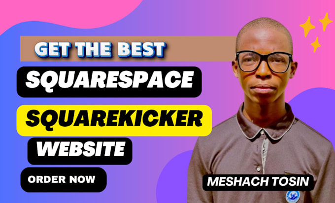 Gig Preview - Build squarespace website redesign squarespace with squarekicker website