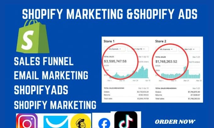 Gig Preview - Supercharge your shopify store with expert marketing services