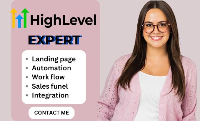 Bestseller - gohighlevel landing page gohighlevel website gohighlevel sales funnel ghl expert