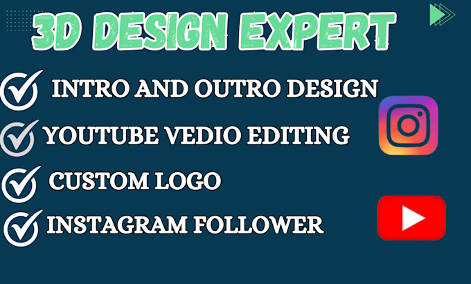 Gig Preview - Design intro or outro for youtube shorts, instagram reels, twitch channel game