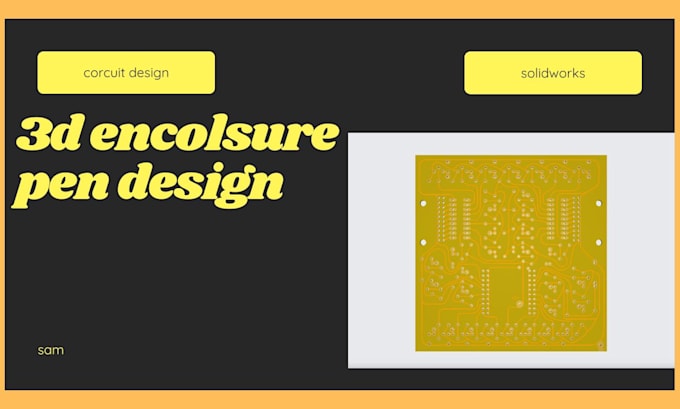 Gig Preview - Create 3d enclosure design