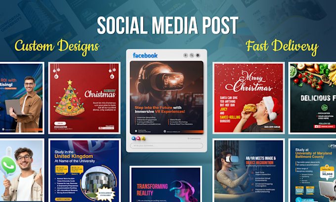 Bestseller - create stunning and eye catchy social media post design and animation