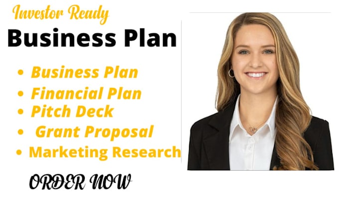 Gig Preview - Write investor ready business plan, financial plan, franchise proposal