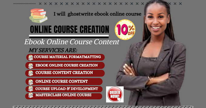 Gig Preview - Ghostwrite ebook online course, christian ebook, ebook rebranding, credit repair