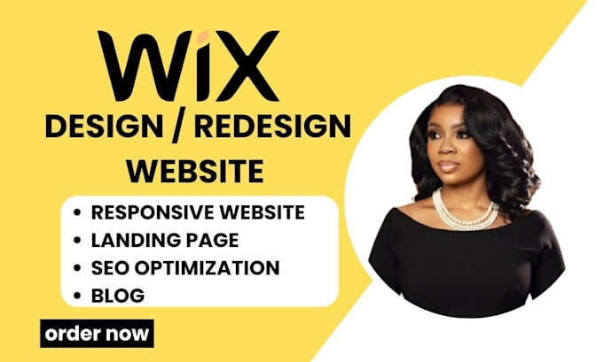 Bestseller - build wix business website redesign wix website design wix studio, wix redesign