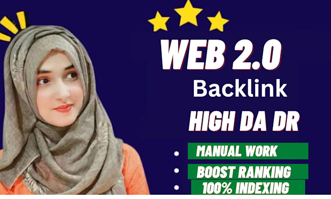 Gig Preview - Powerful web 2 0 backlinks to boost your website