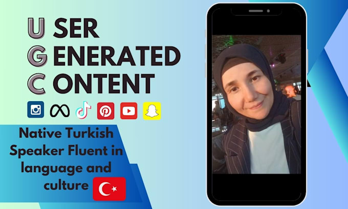 Gig Preview - Create turkish ugc videos for your social media