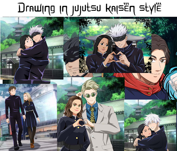 Gig Preview - Draw in jujutsu kaisen from your photos