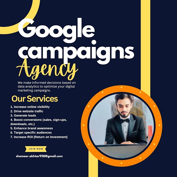 Gig Preview - Be your google ads manager and setup campaigns