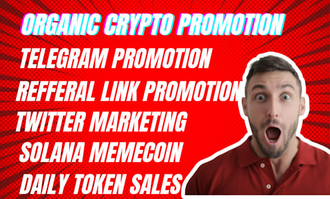 Gig Preview - Boost 800k real investors, refferal link telegram promotion to 50x sales