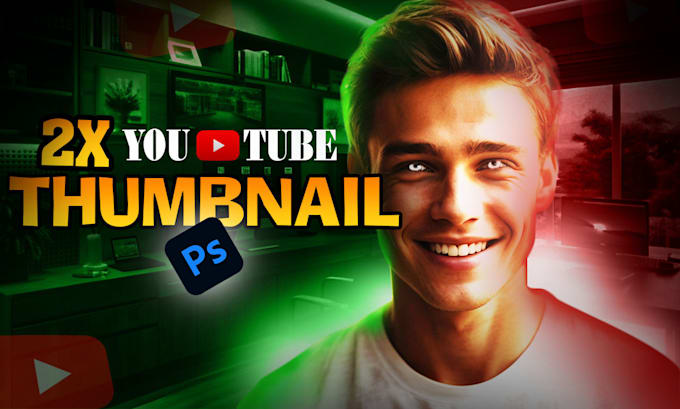 Gig Preview - Design mind blowing and viral clickbait youtube thumbnail