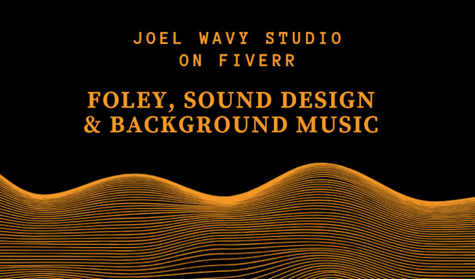 Gig Preview - Produce and design music score background music sound effect