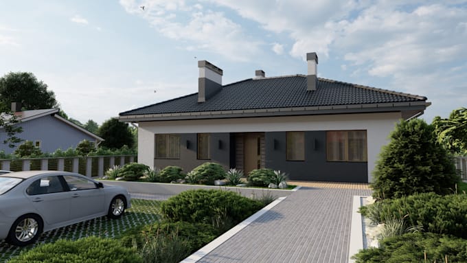 Gig Preview - Do photo realistic exterior renders and animation on lumion