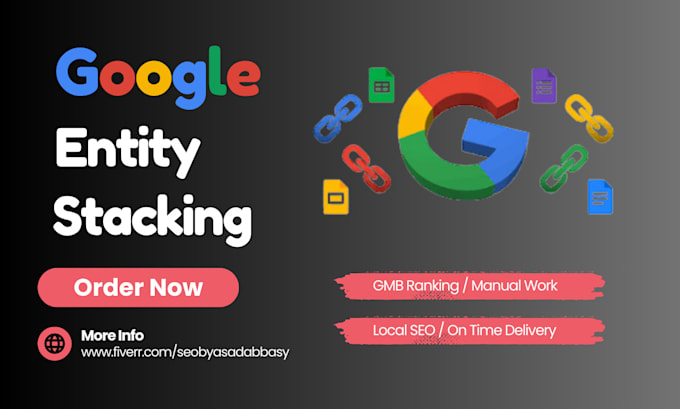 Gig Preview - Create google authority stacking entity and rys stacking for gmb ranking