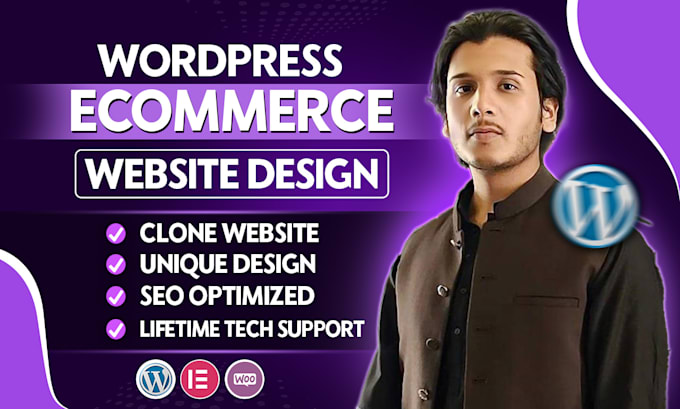 Gig Preview - Design your brands ecommerce website with woocommerce