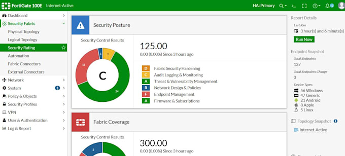 Gig Preview - Set up, configure, and troubleshoot fortinet fortigate firewall