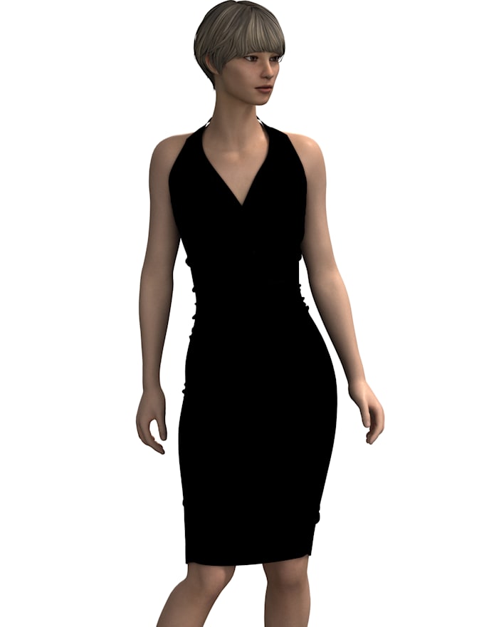 Gig Preview - Design beautiful 3d dresses and flat fashion sketches