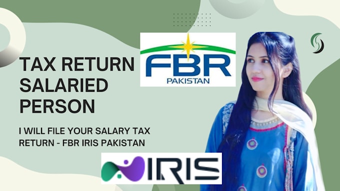 Gig Preview - File income tax return for salaried person 2024 fbr iris pakistan