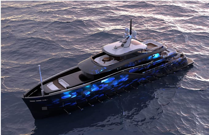 Bestseller - 3d boat model, 3d ship model, 3d yacht model, 3d boat animation, 3d boat design