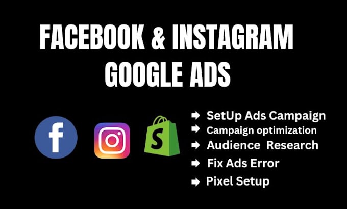 Gig Preview - Be your facebook ads manager