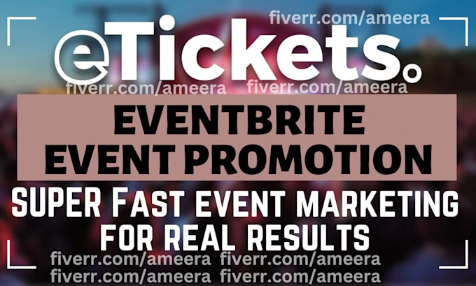 Gig Preview - Do successfully event promotion, webinar promotion