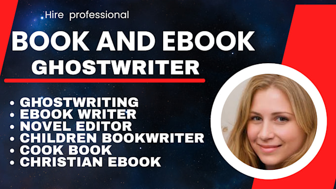 Gig Preview - Be your ebook writer, ghost book writer, ebook ghostwriter, online course