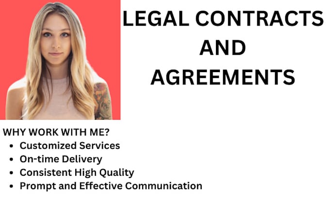 Bestseller - be your contract lawyer for drafting legal contracts