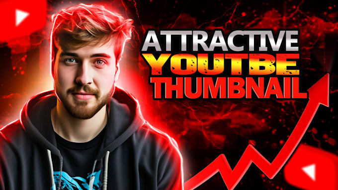 Gig Preview - Design attractive thumbnail for youtube