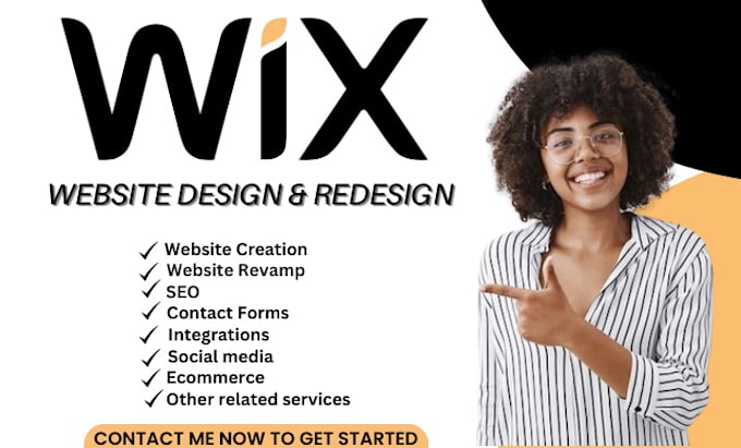 Gig Preview - Create wix website professional wix revamp wix SEO wix design