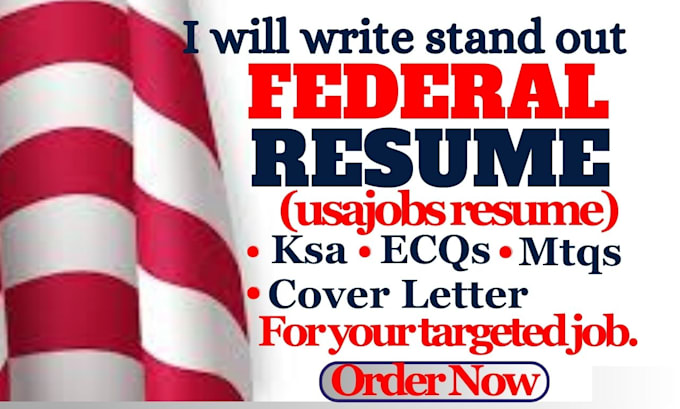 Bestseller - write federal, tqs, ksa response, mtqs, military, veteran, ptqs for USA jobs