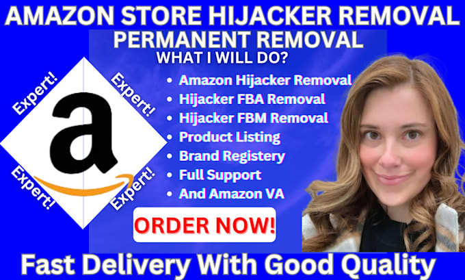 Gig Preview - Permanently remove hijacker from product listing fba and fbm within 24 hours poa