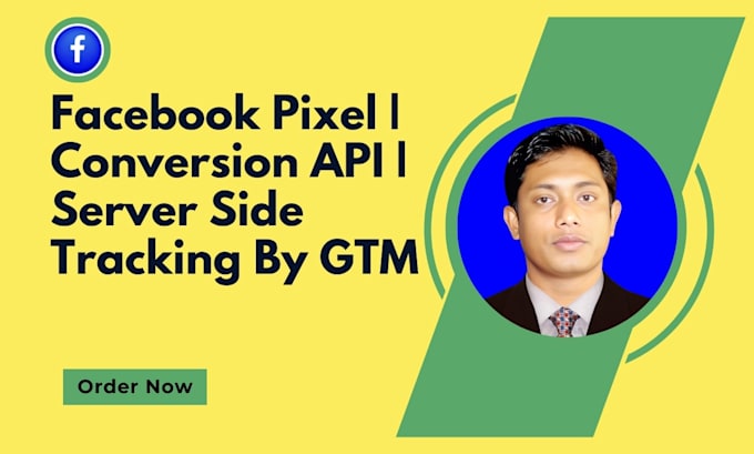 Gig Preview - Setup facebook pixel, conversion API, server side tracking by GTM efficiently