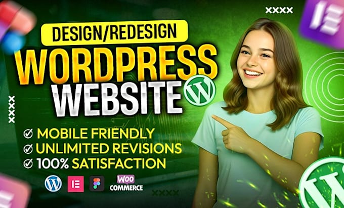 Bestseller - develop wordpress website design with responsive web design