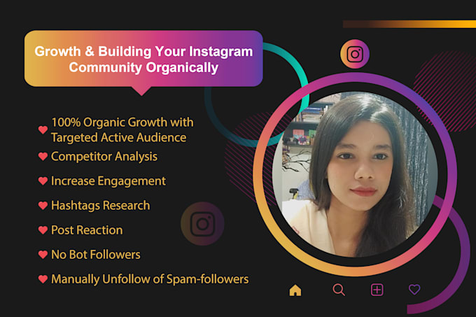 Gig Preview - Do super fast organic instagram growth with targeted audience