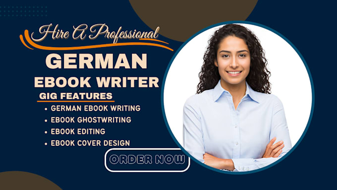 Gig Preview - Ghostwrite german ebook, course content creation, workbook design