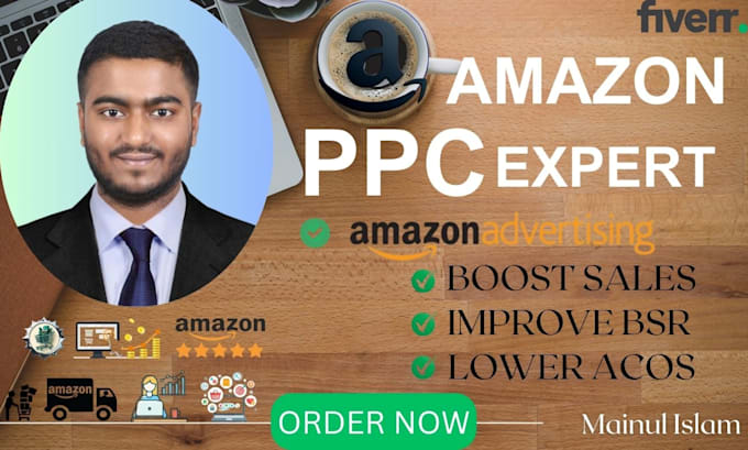 Bestseller - setup and optimize your amazon PPC campaign, amazon fba PPC ads