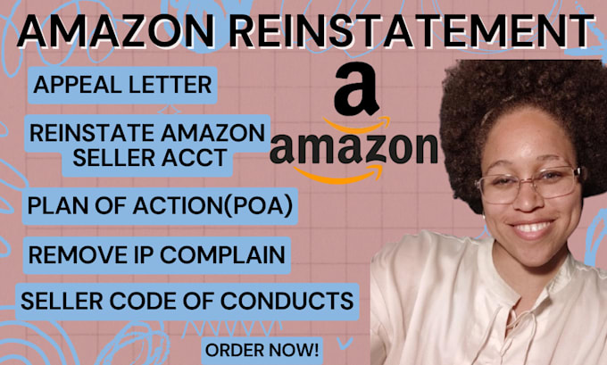 Gig Preview - Do amazon section 3 that deactivated to reopen, appeal letter and section 3 poa