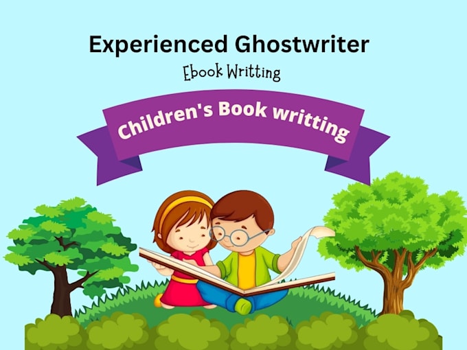 Bestseller - ghostwrite children book, kids book, edit children book