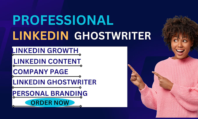 Bestseller - do linkedin post, link edin ghostwriter, company page, content, personal brand