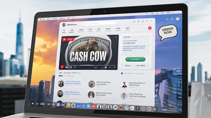 Gig Preview - Create automated cash cow videos youtube cash cow cash cow channel