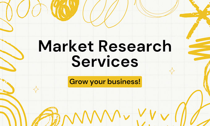 Gig Preview - Expert market research with swot, trends, and competitor insights