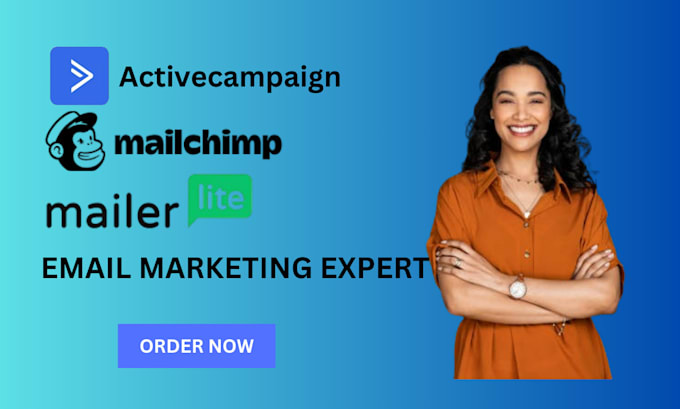 Gig Preview - Set up mailerlite, mailchimp, activecampaign, emails deliverability