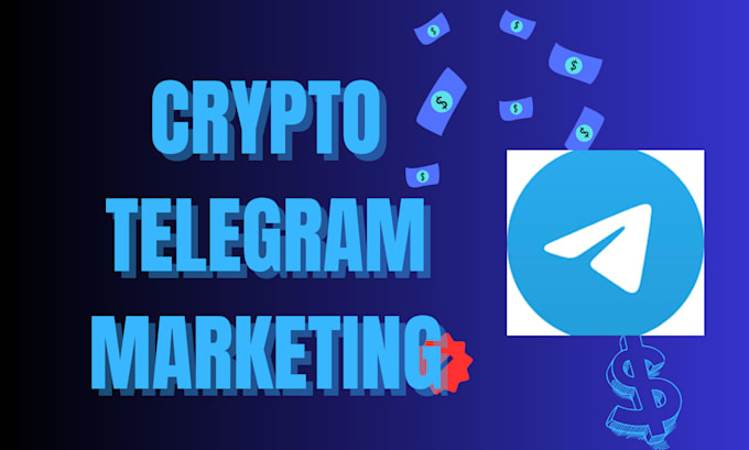 Gig Preview - Do crypto telegram promotion crypto telegram marketing telegram crypto promotion