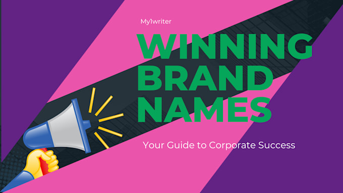 Bestseller - create for you  catchy business names