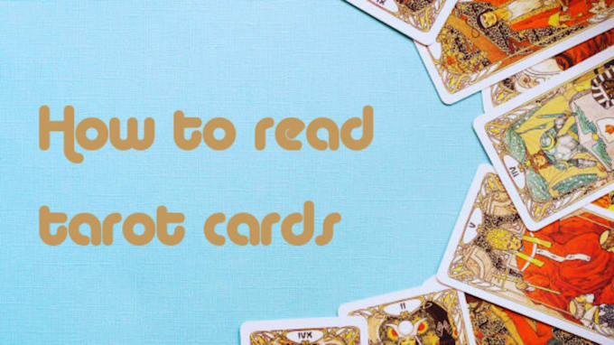 Gig Preview - Teach you to do tarot card readings