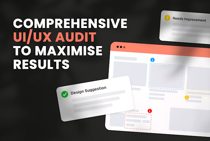 Gig Preview - Do a UI UX audit for your website or app