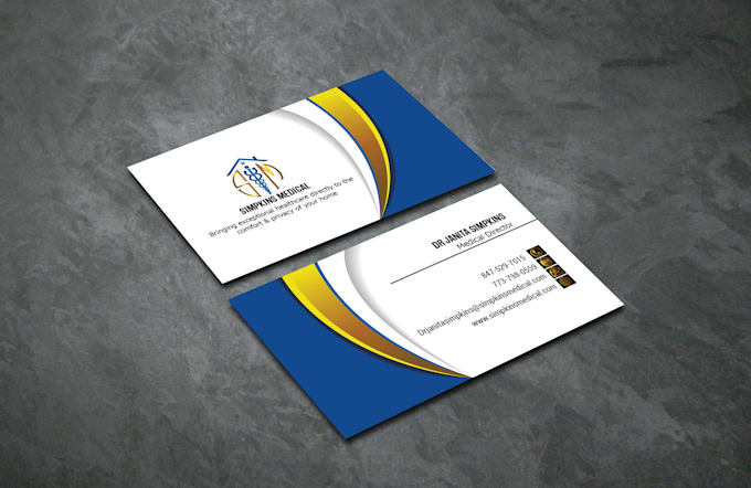 Gig Preview - Do business card design within 1 hour